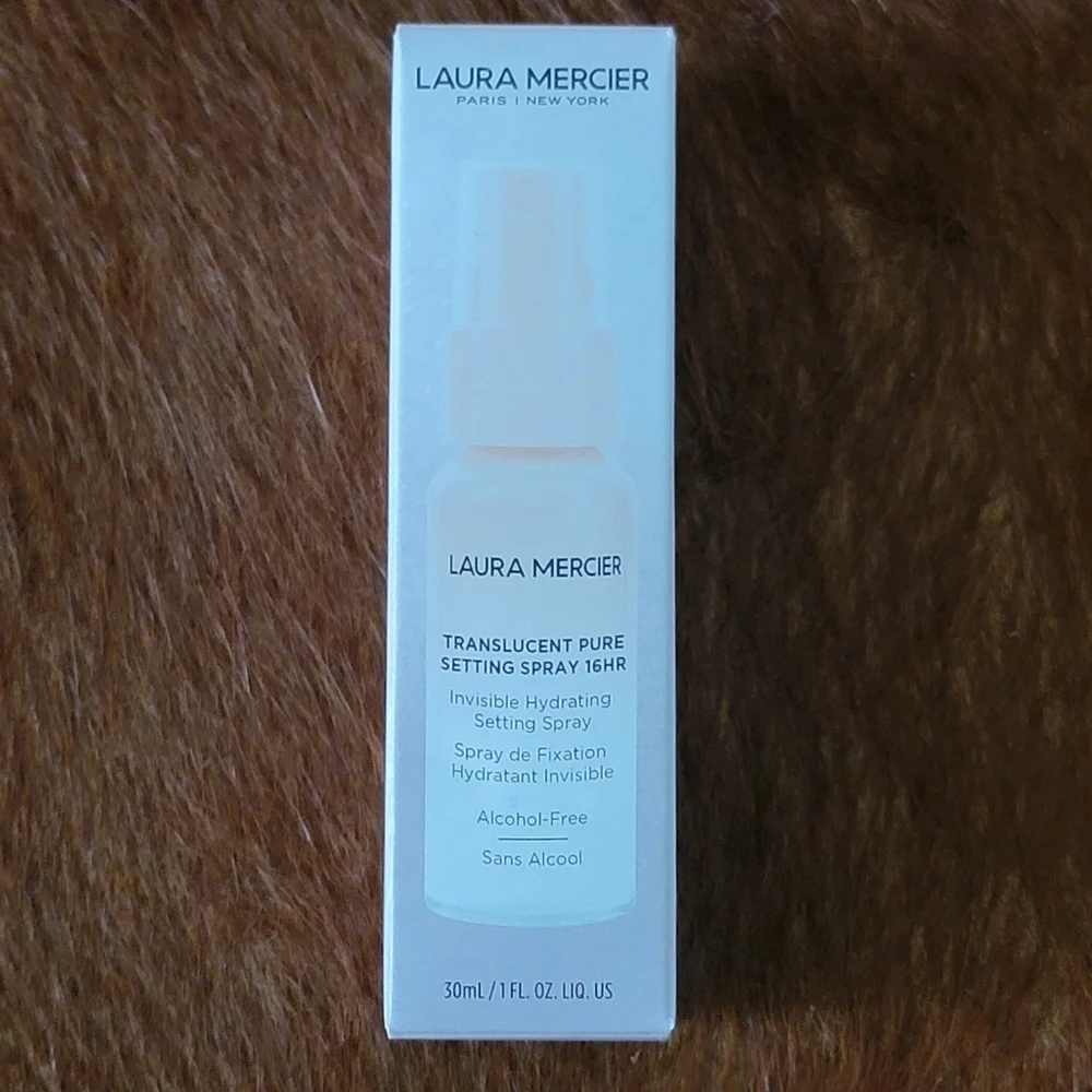 NWT Laura Mercier translucent pure setting spray 16 hrs 1 fl oz‎ travel size